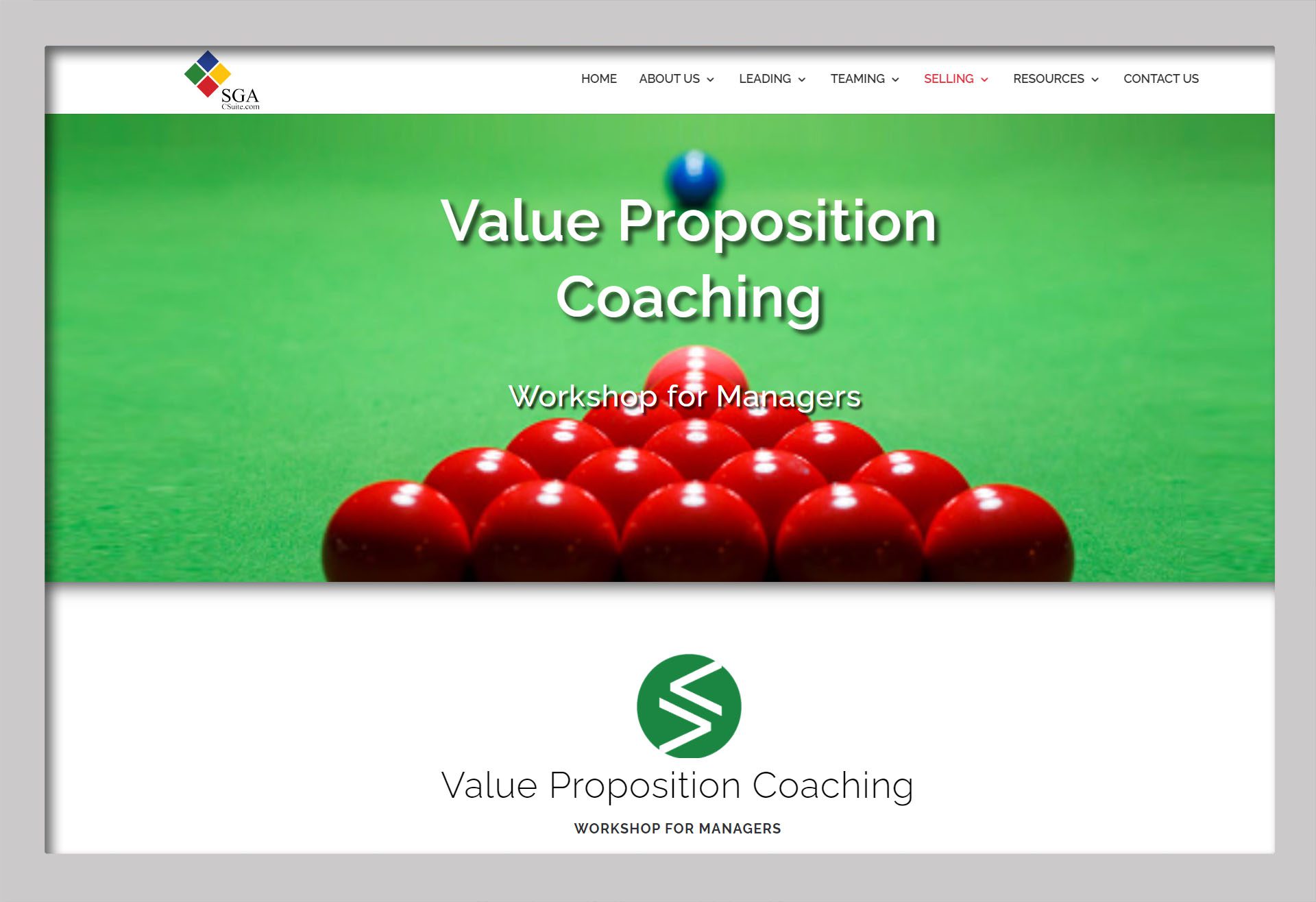 Value Proposition Coaching